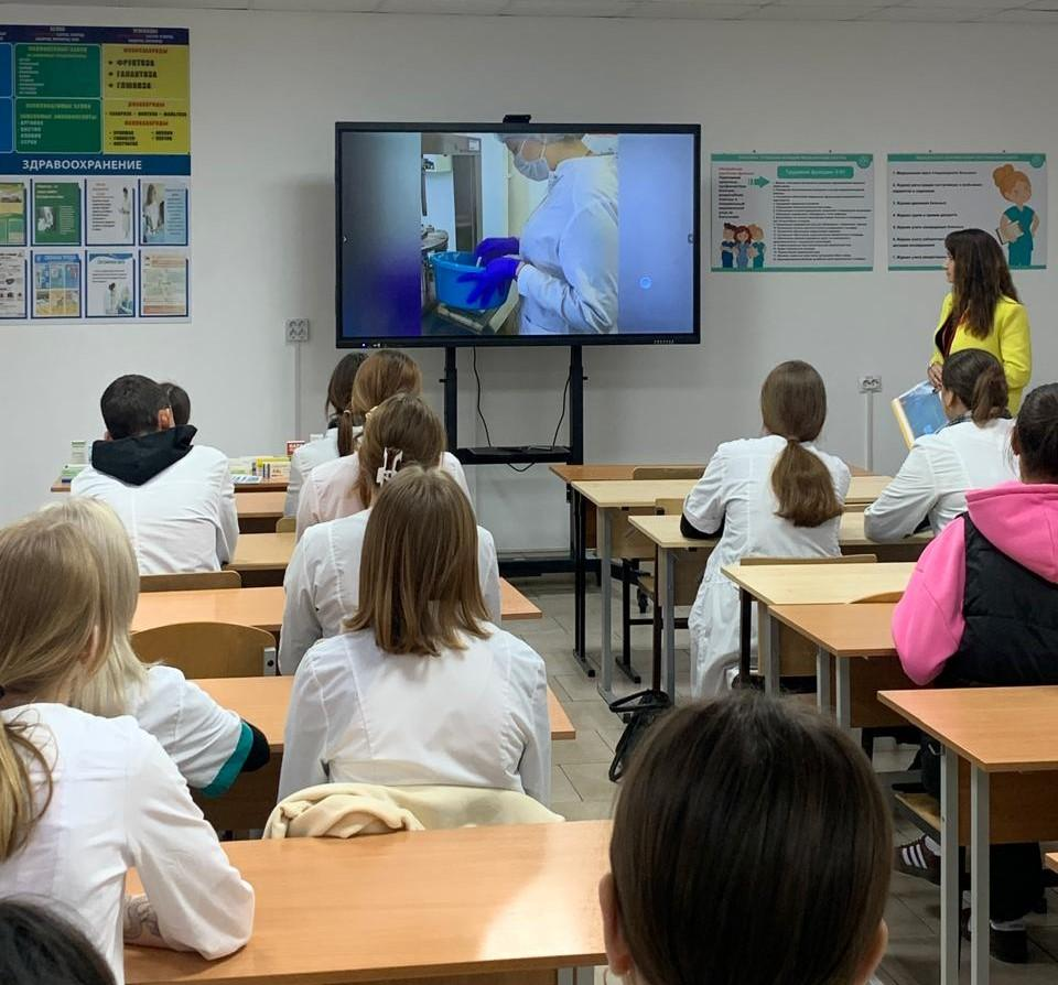 Встреча со студентами Анапского индустриального техникума